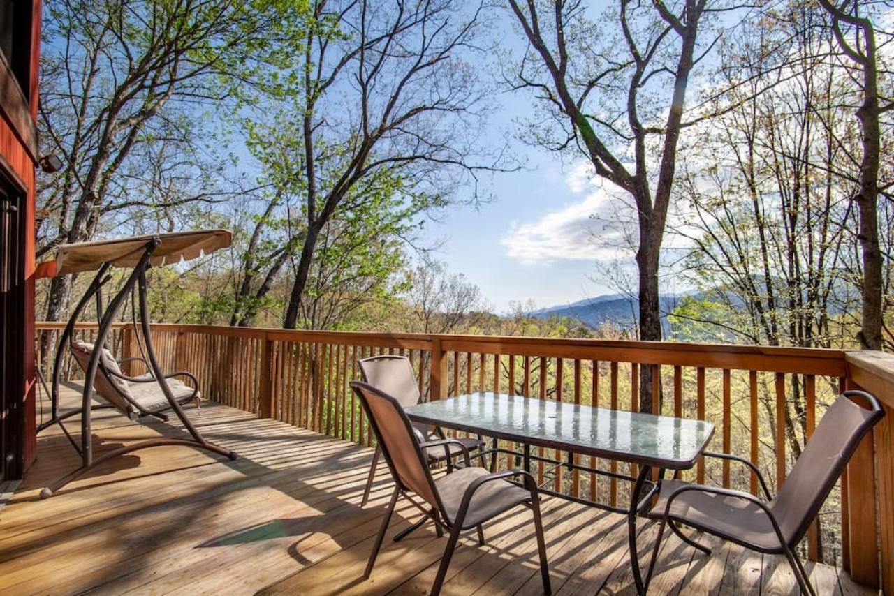 גטלינבורג Bear View Chalet With Hot Tub And Near Ober מראה חיצוני תמונה